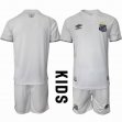 2025-2026 Santos FC white kid soccer jerseys home