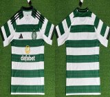 2025-2026 Celtic FC club thailand version green white soccer jerseys home