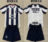 2025-2026 Monterey club white black soccer jerseys home