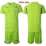 2025 -2026 Mexico team green kid goalkeeper soccer jerseys