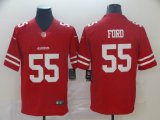 San Francisco 49ers #55 Dee Ford nike red Color Rush Limited Jersey