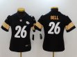 Women Nike Pittsburgh Steelers 26 Bell Black 2017 Vapor Untouchable Limited Player