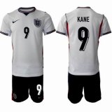 2026 World Cup England team #9 KANE white blue soccer jerseys home