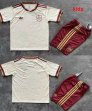 2026 World Cup Spain team white red kid soccer jerseys away