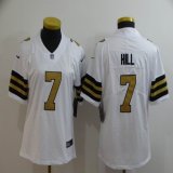 Women New Orleans Saints Morten Andersen 7# Nike White Color Rush Limited Jersey