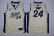 Youth Los Angeles Lakers #24 Kobe Bryant White 2016 NBA Christmas Jerseys