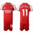 2025-2026 Arsenal Club #11 MARTINELLI red soccer jersey home