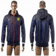 2016 Deep blue Nike series Training All Weather Jacket
