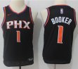 Youth Nike Phoenix Suns #1 Devin Booker black NBA basketball Jerseys