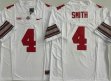 Ohio State Buckeyes #4 Jeremiah Smith white college football jerseys