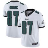 Nike Philadelphia Eagles #87 Brent Celek white Color Rush Limited Jersey