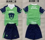 2026-2027 Pumas UNAM club green navy soccer jerseys secon away