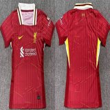 2024-2025 Liverpool club red women soccer jerseys home