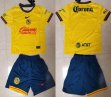 Youth 2024-2025 America club yellow soccer jerseys home