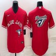 Nike Toronto Blue Jays blank red majestic baseball Jerseys