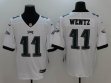 Philadelphia Eagles #11 Carson Wentz white Color Rush Limited Jersey