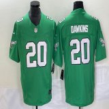 Nike Philadelphia Eagles #20 Brian Dawkins green throwback Color Rush Limited Jersey-BD