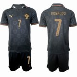 2026 World Cup Portugal team #7 RONALDO black soccer jerseys Special Edition