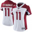 Women Cardinals #11 Larry Fitzgerald white nike Color Rush Limited Jersey