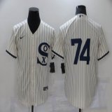 Chicago White Sox #74 white majestic Baseball Jersey Dream version -BD