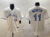 Nike Toronto Blue Jays #11 Bo Bichette white majestic baseball Jersey-BD