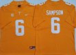Tennessee Volunteers #6 Dylan Sampson orange college football jerseys