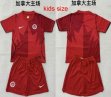 2026 world cup Canada Team red nike kid soccer Jerseys home