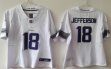 Youth Minnesota Vikings #18 Justin Jefferson Nike White Alternate Vapor F.U.S.E. Limited Jersey