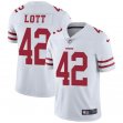 San Francisco 49ers #42 Ronnie Lott nike white Color Rush Limited Jersey