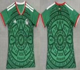 2026 World Cup Mexico team green women soccer jerseys home