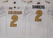 Colorado Buffaloes #2 Shedeur Sanders White College Football Jersey-PNS
