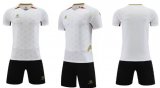 Custom white black soccer jerseys 01