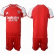 2025-2026 Arsenal Club red soccer jersey home