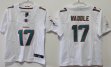Women Miami Dolphins #17 Jaylen Waddle white Nike Vapor F.U.S.E. Limited Jersey