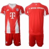 2025-2026 Bayern Munich red white soccer jerseys home