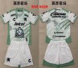2025-2026 Leon Club white green soccer jersey away