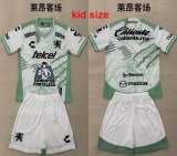 2025-2026 Leon Club white green soccer jersey away