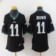 Women Philadelphia Eagles #11 Carson A.J. Brown black Color Rush Limited Jersey-BD