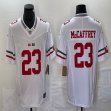 Nike San Francisco 49ers #23 Christian McCaffrey white Color Rush Limited Jersey-BD 041