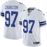 Nike Dallas cowboys 97 Charlton white Color Rush Limited Jersey