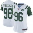 Women Nike New York Jets #96 Muhammad Wilkerson white Color Rush Limited Jersey