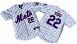 Youth Nike New York Mets #22 Juan Soto white majestic mlb jerseys-BD 04