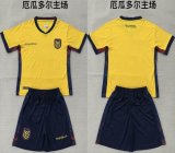 2026-2027 Ecuador team yellow navy soccer jerseys home