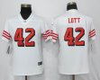 Women Nike San Francisco 49ers 42 Lott Nike White Color Rush Vapor Untouchable Player Jersey