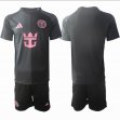 2025-2026 Club Internacional de Fútbol Miami black gray soccer jerseys away