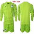 2025 -2026 Mexico team green kid goalkeeper long sleeves soccer jerseys