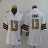 Women Nike New Orleans Saints Micheal Thomas white NFL Color Rush Limited Jersey