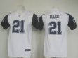Youth Dallas Cowboys #21 Ezekiel Elliott Nike White Color Rush Limited Jersey
