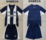 2025-2026 Hertha BSC club navy white soccer jerseys home