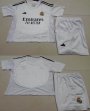 2024-2025 Real Madrid club white kid soccer jerseys home